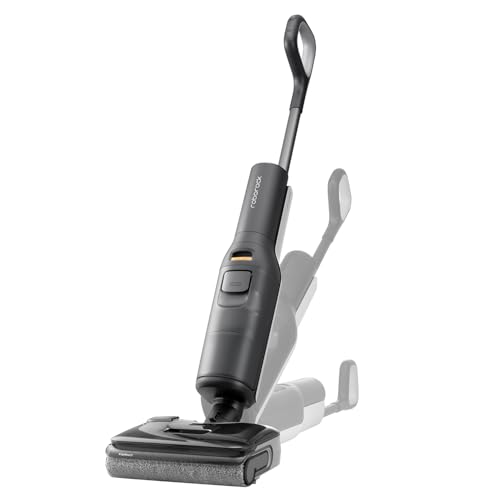 Image of roborock F25 BX Wet Dry Vacuum Cleaner, Cordless Vacuum Mop All in One with 20000Pa, Zero-Tangle Wet Mop Cleaner for Hard Floor, 194F Hot Air Flash Drying & Self Cleaning, 180 Lie Flat