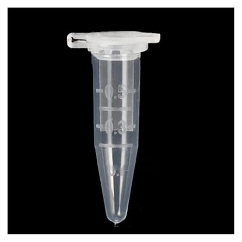 Tubo de centrífuga de plástico de 15 ml, 20 ml, 50 ml y 100 ml, recipiente de laboratorio con y sin escala, tubo centrífugo.(0.5ml-1000pcs)