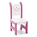 Emily Rose 18 Inch Doll Kitchen Dining Table and 2 Chair Set – Fits American Girl Our Generation My Life As Adora – Wooden Doll Furniture – Wish Crown – CPSIA ASTM Tested – USA Brand – Ages 5+