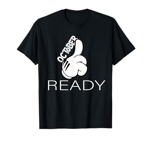 October ready Tigers baseball t T-Shirt