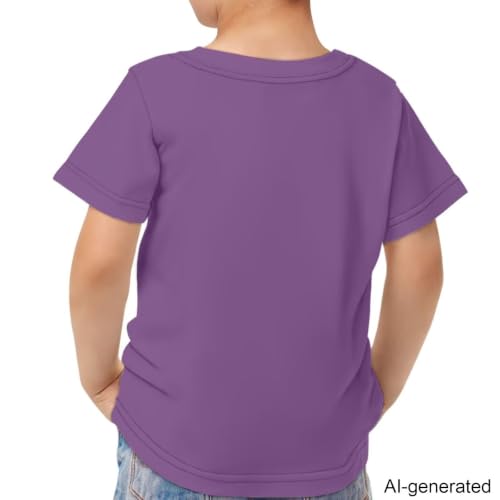 Image of Novelty 3D Graphic T Shirts for Kids Crew Neck Funny Animal Print Short Sleeve Girls Tshirts 3-16 Years