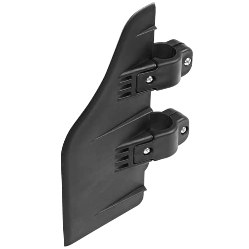 Rudder Clamp On Trolling Motor Boat Rudder For 1 1/8\" Transom Trolling Motor Shaft, For Minn Kota, MotorGuide, Newport Vessels Most Trolling Motors, For Inflatable Pontoon, Fishing Kayak, Canoes Boat