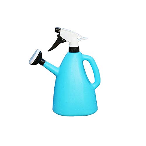 Layboo Watering and Spray Dual-use Watering Can Garden Tool Watering Sprayer Bottle 1 L (Blue)