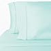 Grace Premium Microfiber Sheet Set - Super Soft, Deep Pocket, Embellished with Hypoallergenic, Wrinkle Resistant and Fade Resistant Brushed Microfiber – 4 Piece Set (Full, Soft Aqua)