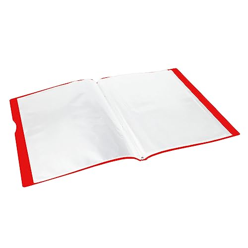 Pasta Catalogo A4 30 Envelopes Vermelha