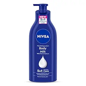 Nivea Body Lotion For Very Dry Skin, Nourishing Body Milk With 2X Almond Oil 48H Moisturization, For Men & Women, 600ml at Rs. 312