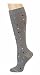 Ladies Fashion Therapeutic Compression Socks (Dots (Grey))