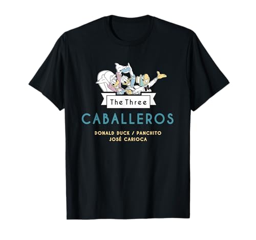 T-shirt Les Trois Caballeros Disney pour vos sorties décontractées en ville