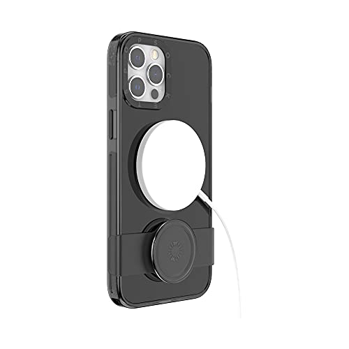 Popsockets Black Iphone 12 Pro Max Case Compatible With Magsafe With Repositionable Slide Grip #TOP5
