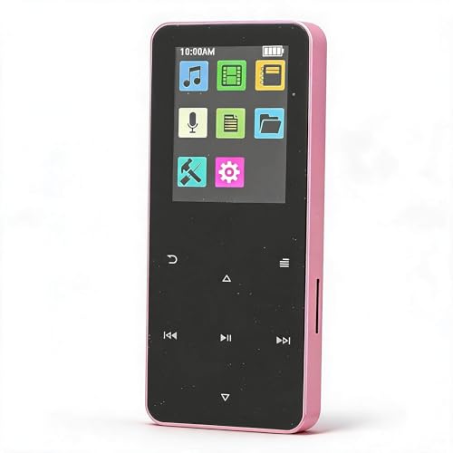 Lecteur MP3 64 Go avec Bluetooth et WiFi, baladeur tactile HD 1,8 pouces