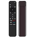 Replacement Voice Remote Control with Backlit Keys fit for Sony Bravia 4K QLED OLED Google Smart TV K-50S30 K-43S30 K-55S30 K-65S30 K-75S30 K-85S30 K-55XR80 K-65XR80 K-77XR80 RMF-TX920U RMF-TX820U
