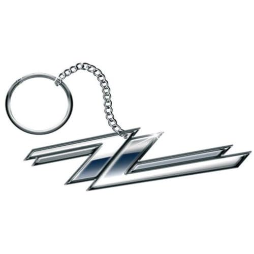 ZZ Top Twin Zees Logo Keyring