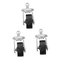 2 Ruote Girevoli Con Cric Per Martinetto Da Pavimento - In Acciaio, Capaci 4 Tonnellate, Per Spostamento Facile Del Martinetto - 10