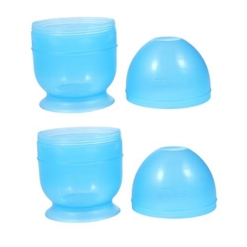 Vaguelly 1Juego Tazón De Teñido Para Cabello De Mezclador De Herramienta De Tinte De Pelo De Bricolaje Color Azul Para Coloración y Tratamientos Capilares