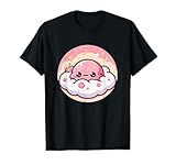 Durmiendo Sakura Mochi – Caricatura Kawaii Camiseta