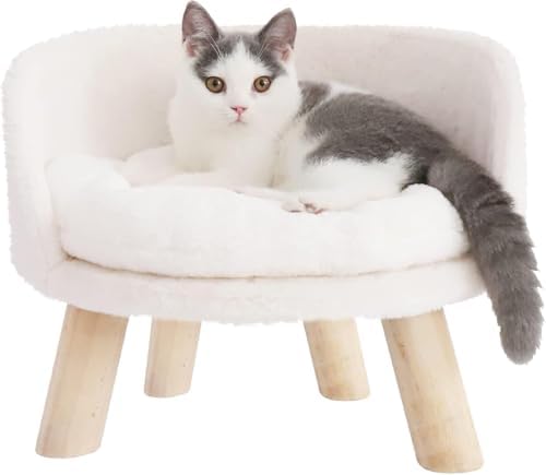 BingoPaw Divanetto per Cani Gatti Cuccia da interno con Cuscino M...