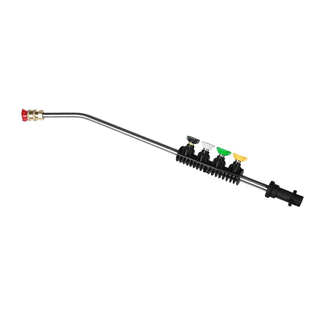 Car Washer Metal Water Spray Jet Lance with Quick 5 Nozzle Tips for Karcher K1 K2 K3 K4 K5 K6 K7 High Pressure WashersCollectibles-image-43