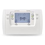 7-Day 2 Channel Central Heating & Hot Water Programmer Timer Replacement for Honeywell ST9400C – Dual Channel Wired Boiler Controller and Heating Timer