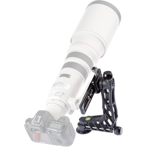 Image of ProMediaGear GKJrC Katana Pro Aluminum Gimbal Head with Arca Type Clamp for Telephoto Lenses, 22 lbs Capacity