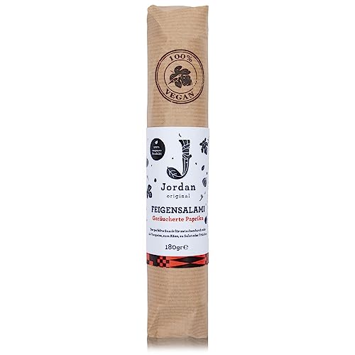 Jordan Olivenöl Feigen Smokey – Vegane Feigenrolle mit geräuchertem Paprika, 200 g