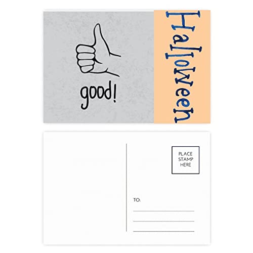 Cartes postales Halloween à personnaliser lot de 20 pour éviter les invitations banales