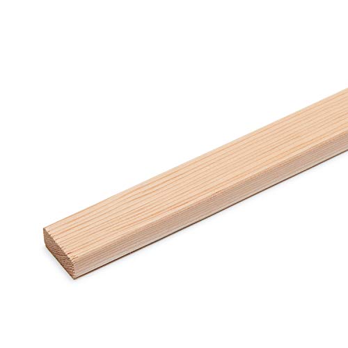 Western Red Cedar Batten Screen (21 Pack) 1.65m2 contemporary fencing cladding 18x38mmx1.83mtr slats battens for cedar fence panels