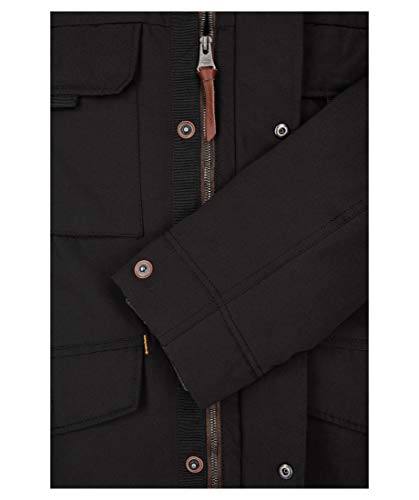 camel active 420920/8R20 Chaqueta, Negro (Black 09), S para Hombre