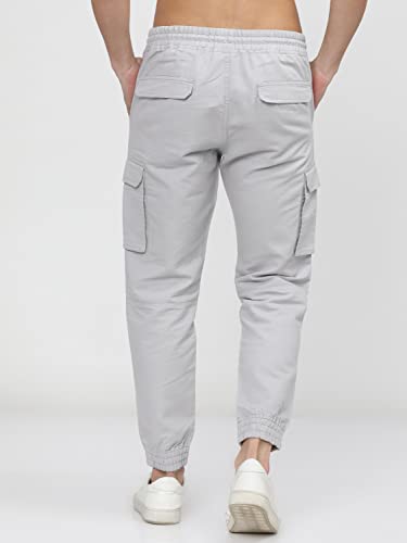 Image of Ketch Men Mid Rise Regular Fit Jogger Trouser