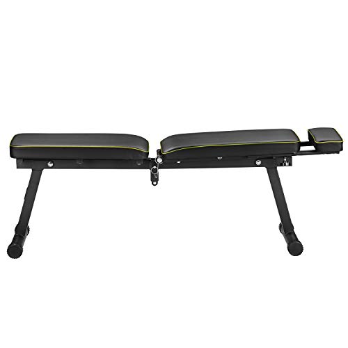 ZENOVA Adjustable Weight Bench Fast Folding, Strength Training Bench for Full Body Workout, Exercise Workout Bench for Home Gym Office Gym