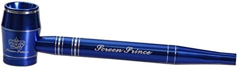 Screen Prince Aluminium Smoking Pipe - Pipe without Filter - 4.72" - Fully Detachable