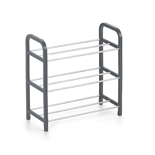 Parence.- Zapatero de 3 Niveles - Metal Robusto y diseño Elegante - Zapatero fácil de Montar - 40x19x44cm
