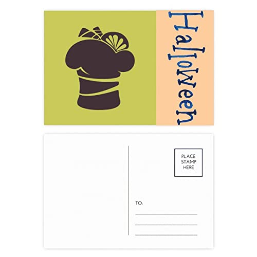 Cartes postales d'Halloween lot de 20 pour inviter vos amis avec un motif de glace insolite