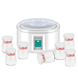 Facoll 15W Yogurt Maker with 7 Glasses