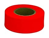 CH Hanson 12 Pack 17000 150' x 1-3/16' Flagging Tape - Fluorescent Orange