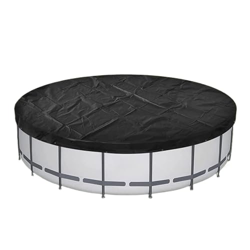 Cubierta para Piscina - Ajustable Oxford con Cuerda,Manta Térmica Solar para Piscina,para Uso Exterior en Patio Invierno