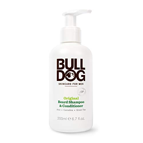 Bulldog Skincare and Grooming For Men Original Beard Shampoo and Conditioner, 6.7 Ounce