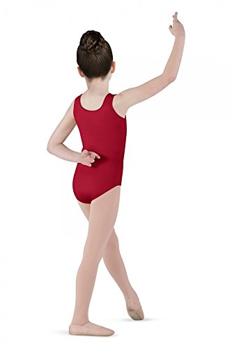 Bloch Collant para meninas Dance Dynamic Microlux, vermelho, 8-10