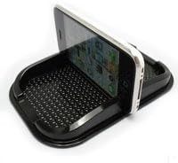 New Black Car Anti-Slip Mat Non-Slip Car Dashboard Sticky Pad Mat with Holder