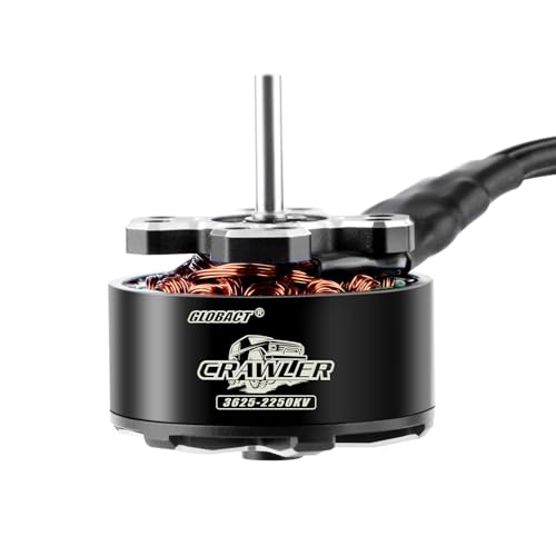 GLOBACT 3625 Brushless Motor 2250KV 2-4S Outer Rotor Brushless Motor 3.5mm Banana Connector for 1/10 RC Crawler Car ﻿