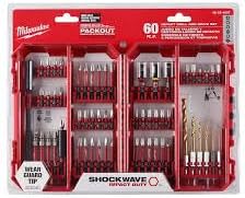 Milwaukee Electric - Shockwave Impact Duty. Drill and Drive Set - 60PC