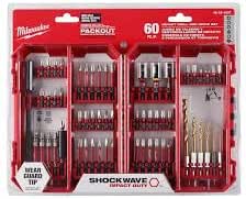 Milwaukee Electric - Shockwave Impact Duty. Drill and Drive Set - 60PC
