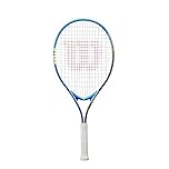 Wilson Slam Jr 25 Tennis Racket, Provides Lightweight Strength and Effortless Control, Kid-Friendly Dimensions, Ready For High-Performance Play, Colour: Blue, Size: 25