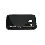  Silikon Hülle S-Line für Samsung S7500 Galaxy Ace Plus schwarz