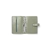 Filofax Malden Buffalo Leather Organizer Weekly Planner Bundle with DiLoro Ballpoint Pen 2026 (Vetiver 2026, Personal Paper Size 6.73 x 3.74)