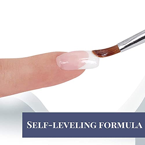 NANCY AJRAM x IBD Builder Gel for Nail Extension | Easy to Use, Odorless, Hard Durable Nail Builder Gel with Transparent Gloss Shine | Perfect for Nail Gel Kit | Long-Lasting Results, Rivals Any Acrylic