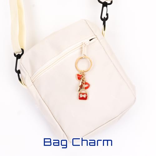Image of Keychain for Women, Key Chains Women Cute, Enamel Durable Key Ring for Handbag & Bag.