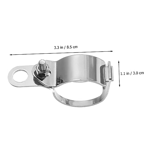 Vaguelly 2 Peças De Suporte De Montagem Suporte De Farol De Metal Suporte Modificado Para Motociclet