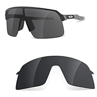 Kompatible Ersatzgläser für Oakley Sutro Lite OO9463 | Fotochromatisch, Transparent oder Farbig, schwarz, M