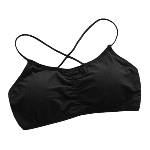 Criss Cross Strap Seamless Bandeau Tube Bra Soft Stretch Fit Padded Inner Comfortable Daily Use Top Pack of 2-picture-16