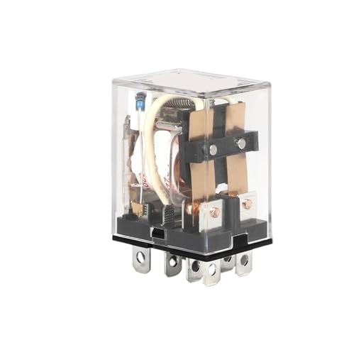 Relé intermedio pequeño de ancho reducido CDZ9-62PL 10A AC380V con doble contacto JQX-13F